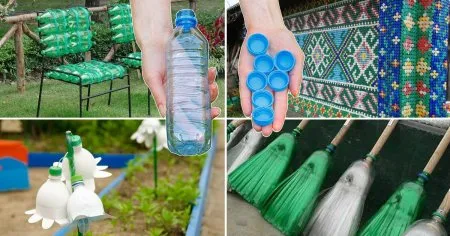 Красивые вещи из пластиковых бутылок