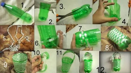 Поделки из 5 литровых пластиковых бутылок для дачи