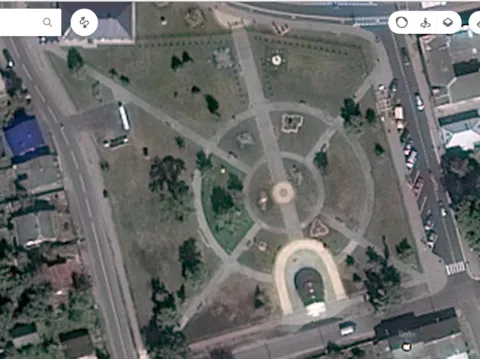 Спутниковый снимок парка