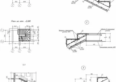 Монолитные лестницы проектирует конструктор по заданию архитектора