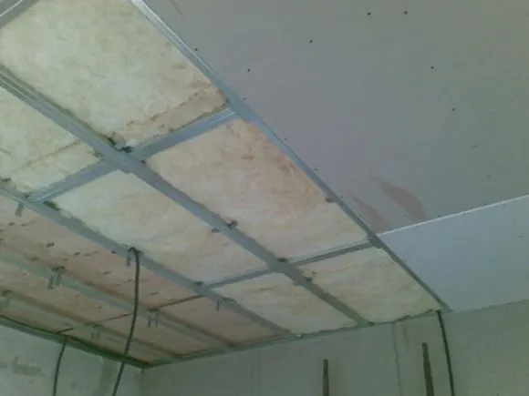 Звукоизоляция потолка в квартире под гипсокартонный потолок