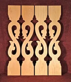 More Balusters sawn balusters for by thewoodenwatermelon on Etsy, $13.50 Old Style House, Arts And Crafts House, Diy Bricolage