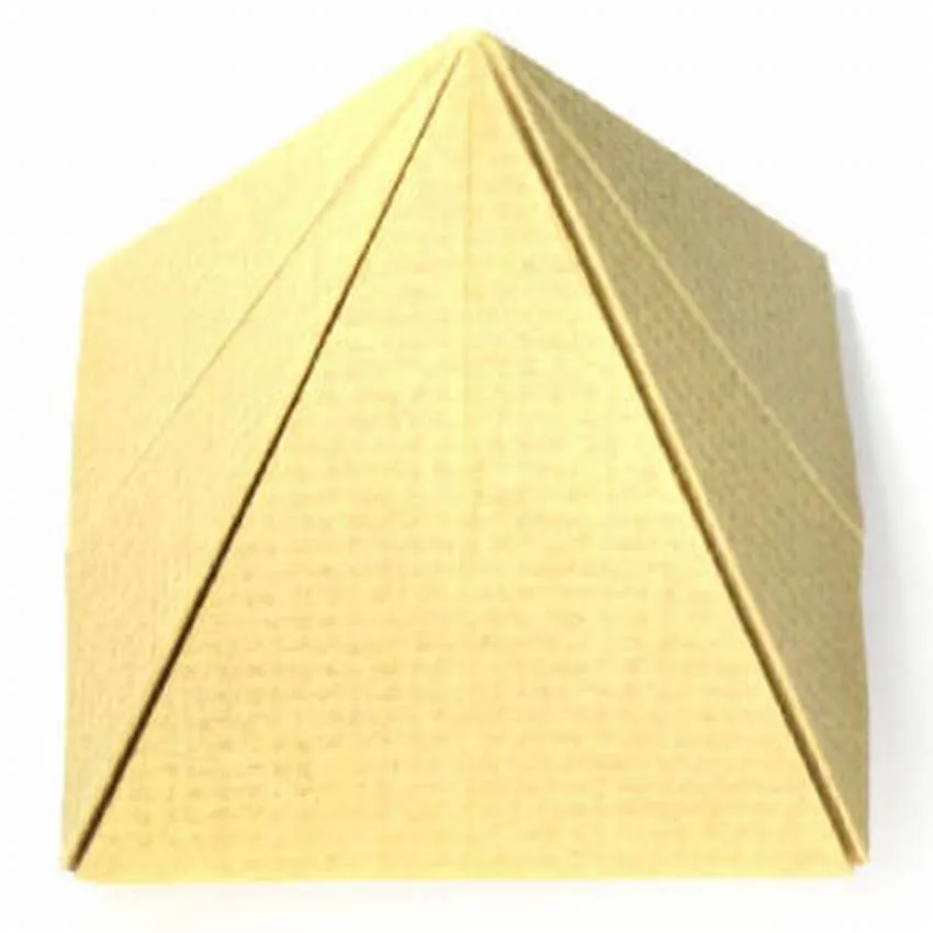 пирамида оригами 