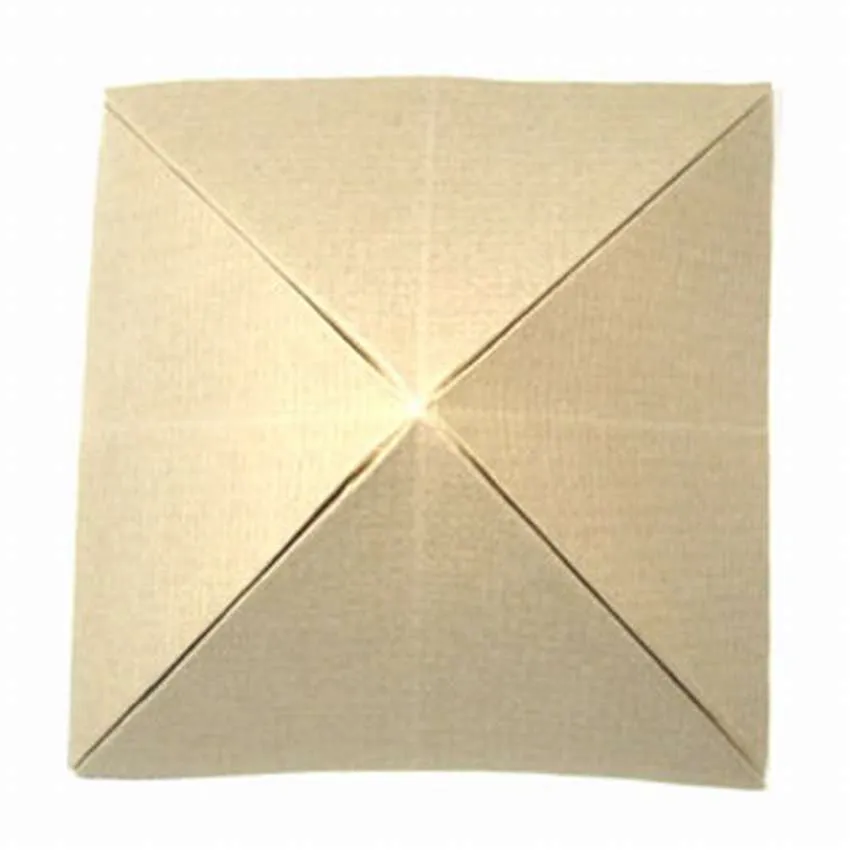 пирамида оригами схема