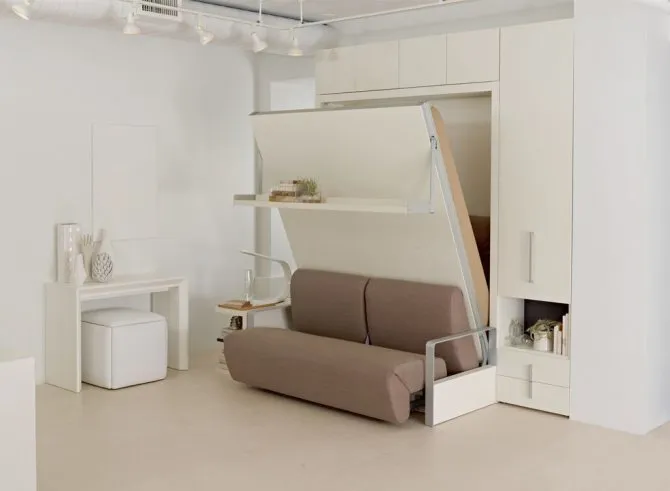 Мебель-трансформер в интерьере квартиры