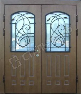 Наружная дверь с отделкой МДФ MTD-2480