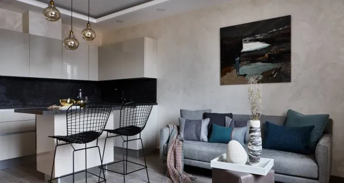 Фото трехкомнатной квартиры в стиле минимализм в Москве