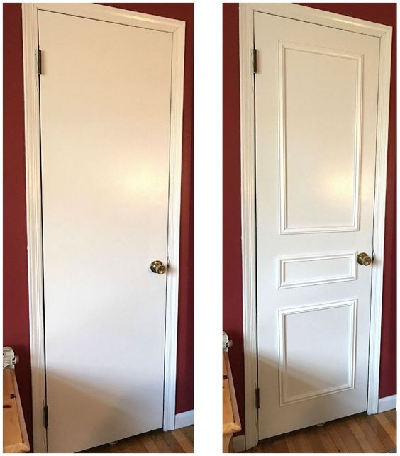 4 способа обновить старые двери