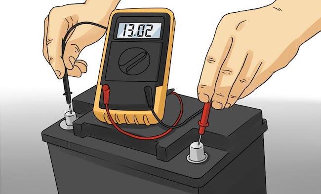 Как проверить аккумулятор мультиметром