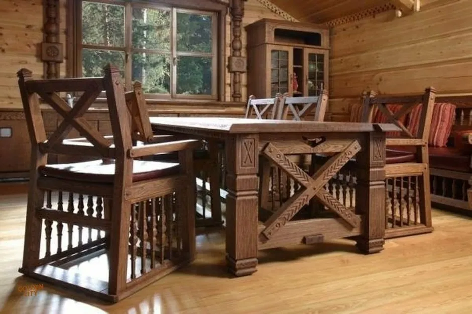 Массивная деревянная мебель