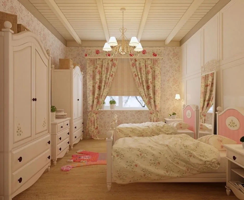 Детская комната в стиле Прованс