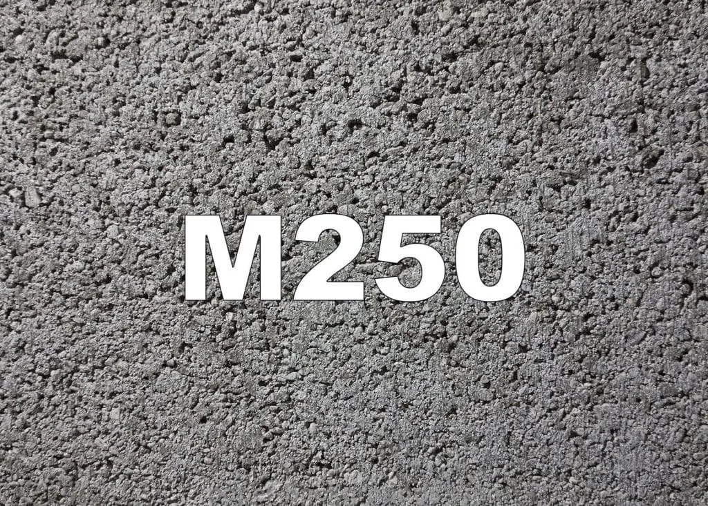 характеристики бетона м250