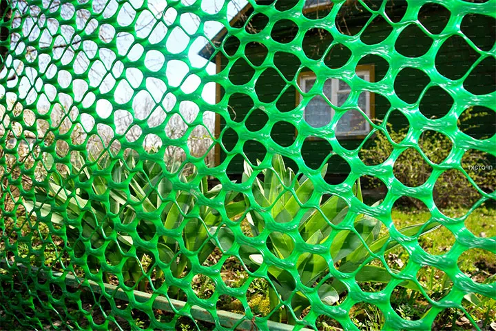 Зеленая полимерная сетка