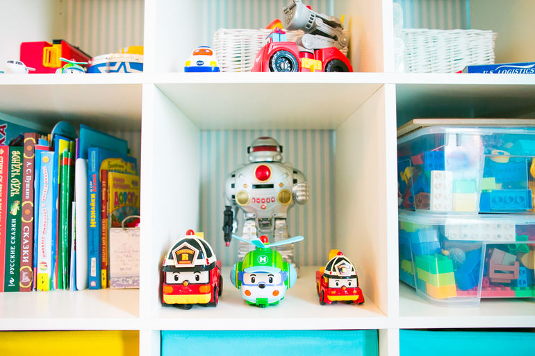 Хранение игрушек в детской: наш опыт