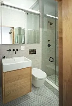 Дизайн ванной с туалетом и душевой Bathroom Vanity, Shower Bathroom, Bathroom Furniture