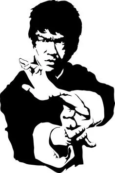 Bruce Lee Photos, Bruce Lee Art, Bruce Lee Martial Arts, Art Drawings Sketches, Pop Art Drawing, Black And White Photography