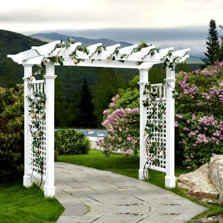 Садовая арка пергола