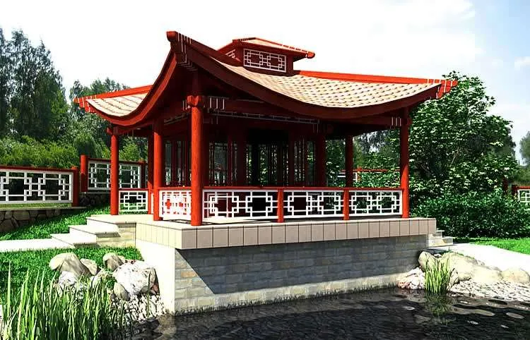 Дом в китайском стиле