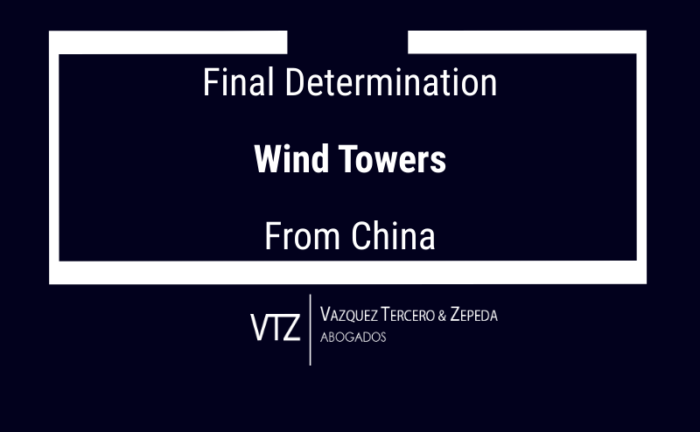 Final Antidumping Determination | Wind