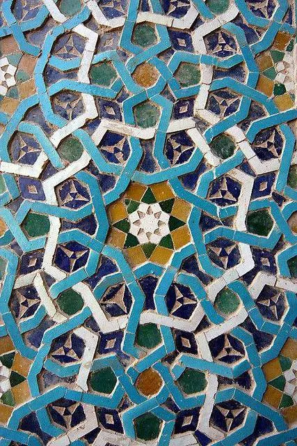 арабский растительный орнамент 