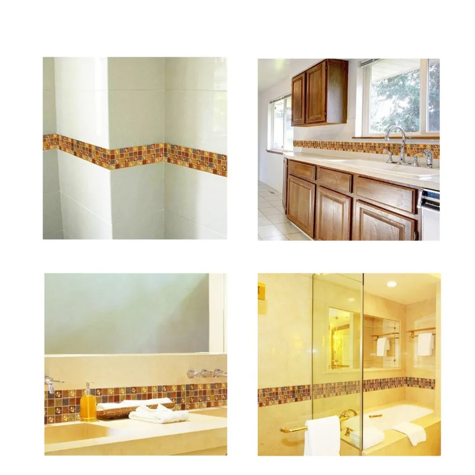 Самоклеющиеся панели для ванной комнаты водостойкие
