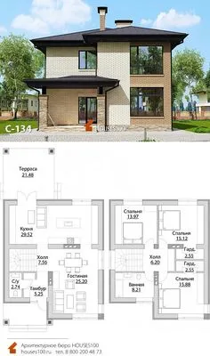 Narrow House Plans, Modern House Plans, 2 Bedroom House Plans, Casa Colonial, Sims House Plans, Architectural House Plans, House Blueprints, Architecture Drawing