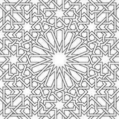 The Meticulous Beauty of Islamic Patterns and How to Create Them – Check the Tutorials - Arch2O.com Islamic Design Pattern, Arabic Pattern, Islamic Art Pattern, Moroccan Patterns, Moroccan Art, Moroccan Design, Moroccan Door, Motif Vector, Vector Pattern