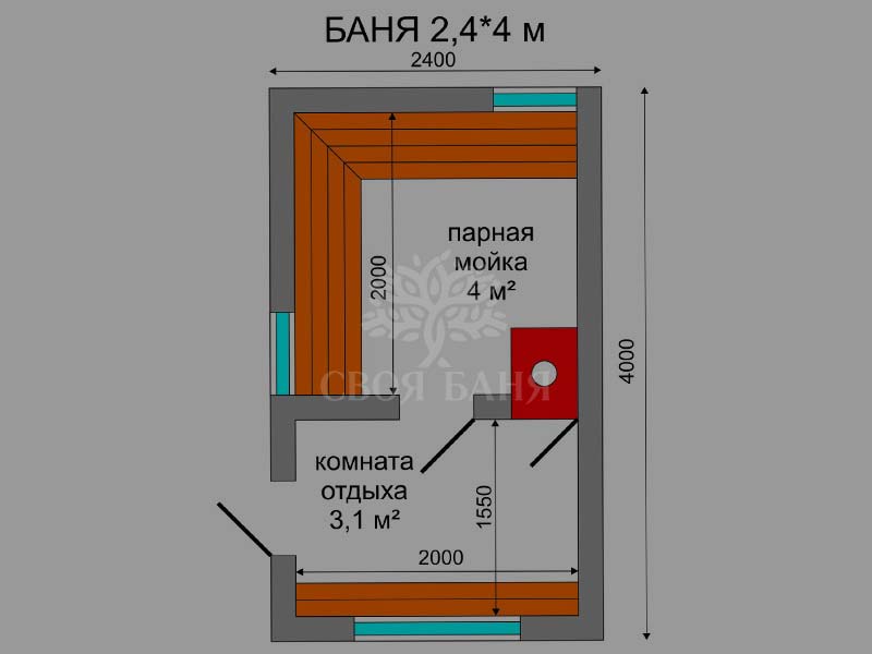 Модульные бани под ключ в Сургуте