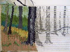 Loom Weaving, Hand Weaving, Handwoven Tapestry, Tapestry Weaving, Everyday Hacks, Drawing Supplies, Color Samples