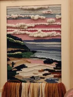 Card Weaving, Woven Tapestry Art