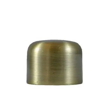 Заглушка Уют, 16 мм, 2 шт, металл, бронза