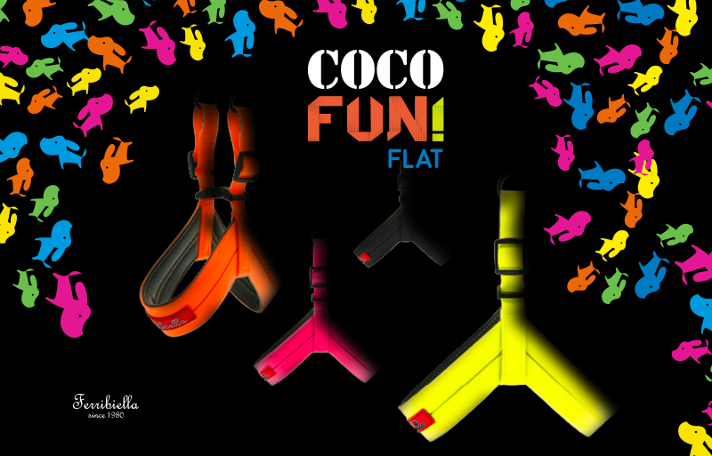 L'innovativa pettorina Coco - Fun Flat