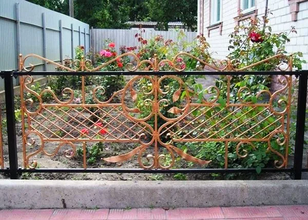 забор для палисадника фото