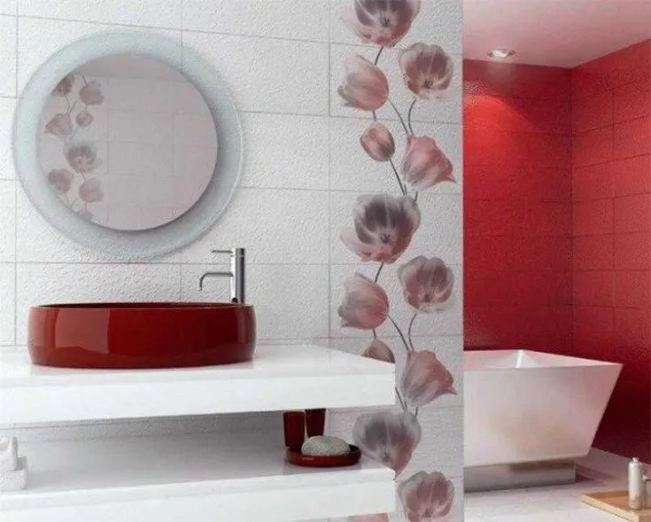(+77 фото) Таблица сочетания цветов в интерьере ванной комнаты фото