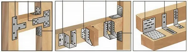 Разные конфигурации крепежа позволяют подобрать элементы для любой конструкции
