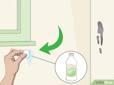 Как удалить краску для волос со стены
