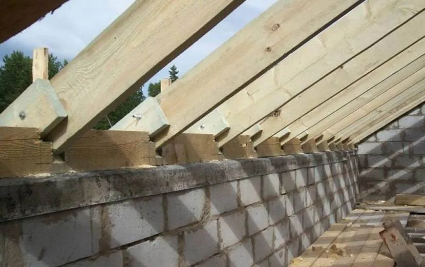 узлы деревянных крыш