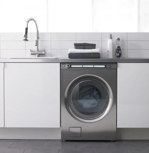 Встраиваемые модели стиральных машин имеют стильный оригинальный дизайн.