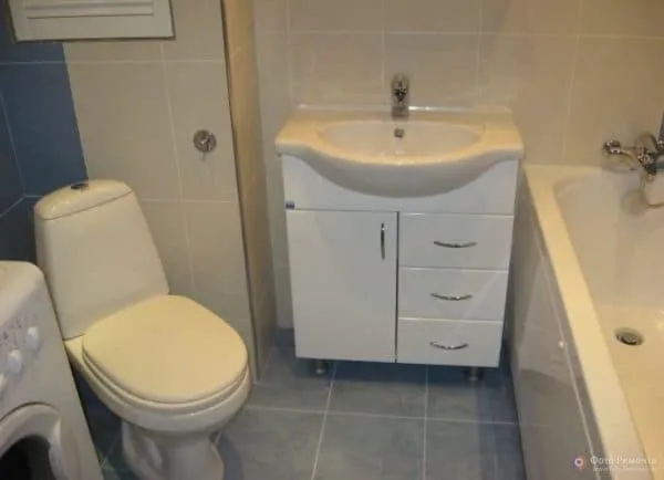 совмещенная ванна с туалетом дизайн фото