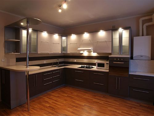 Стандартные размеры кухонных шкафов (73 фото): стандарт высоты верхних и глубины нижних шкафов кухни
