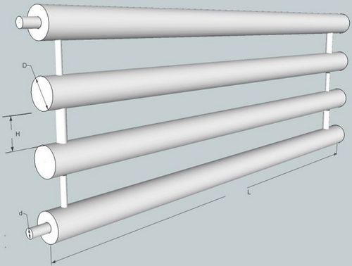 Регистры отопления: расчет отопительных регистров из труб, как рассчитать количество, теплоотдача