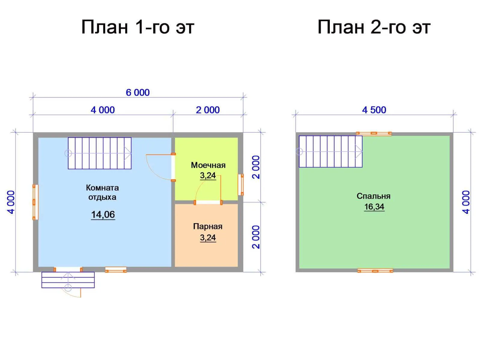 Баня из бруса 4х6 по проекту Гретта с мансардой и террасой в комплектации под ключ: фото, описание, цена, планировка