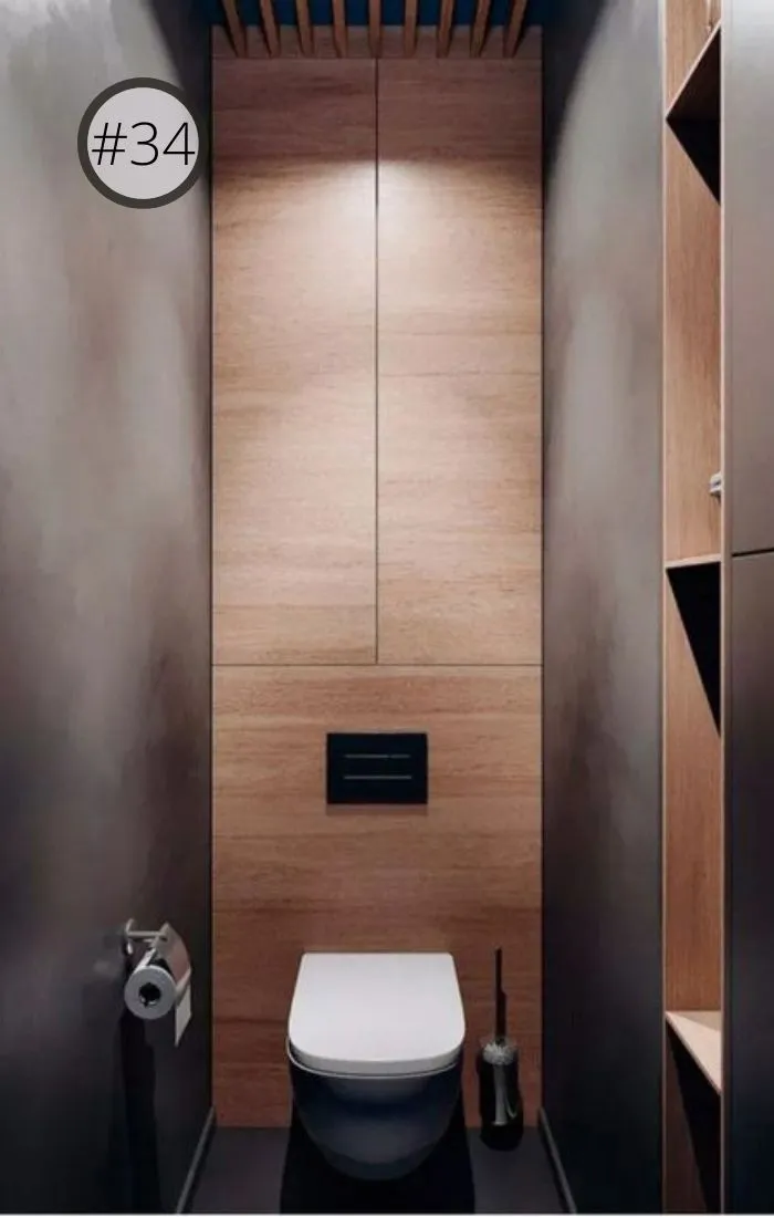 Встроенный шкаф в туалете или санузле