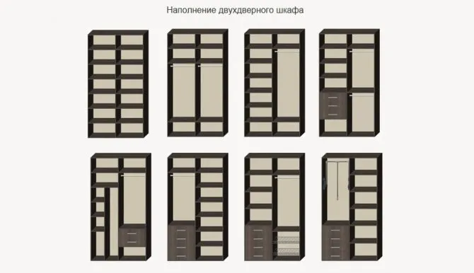 Двухдверные системы хранения