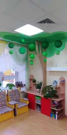 Garden Theme Classroom, Classroom Themes, Diy And Crafts, Play Therapy Room, Flower Crafts Kids, Decoration, Diy Decor