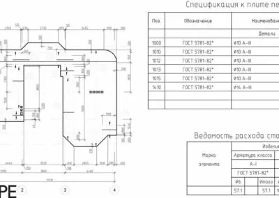 Дополнительное армирование плиты перекрытия частного дома