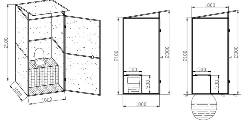 Туалет для дачи своими руками: пошаговая инструкция возведения такой нужной постройки