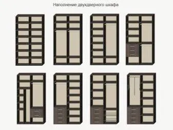 Наполнение шкафа-купе