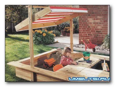 Песочница трансформер своими руками