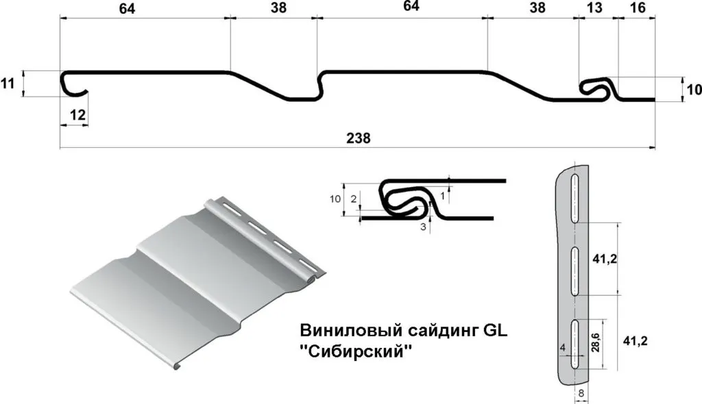 Характеристики винилового сайдинга